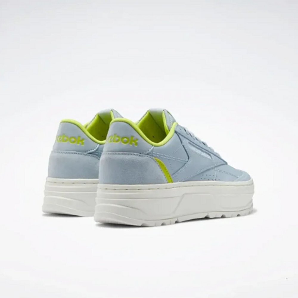 Reebok Women's Gable Grey Club C Double Geo Shoes H69144 - Picture 3 of 3